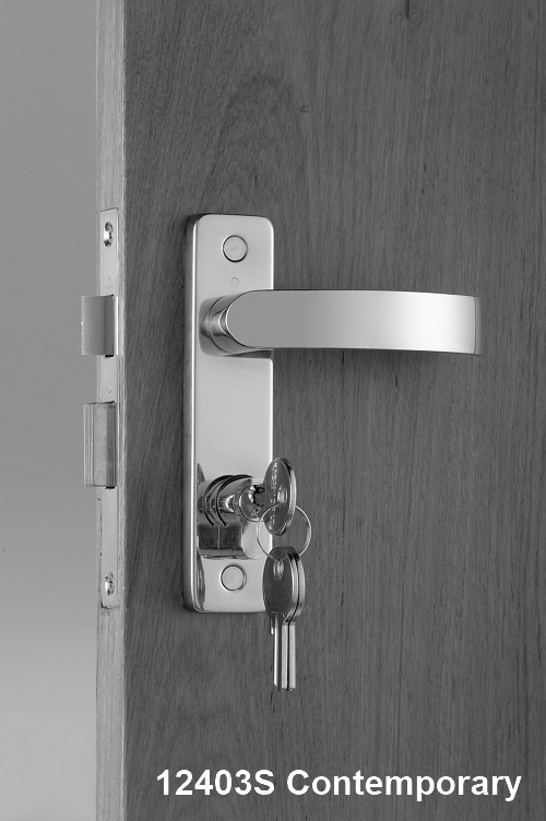 Galley II Swing Door Locks, Mortise Mount 3