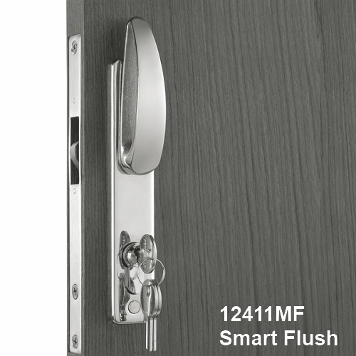 Saloon Sliding Door Locks, Surface Mount 1