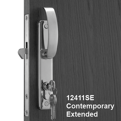 Saloon Sliding Door Locks, Surface Mount 2