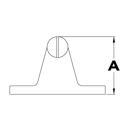 Straight Base Deck Hinges 2