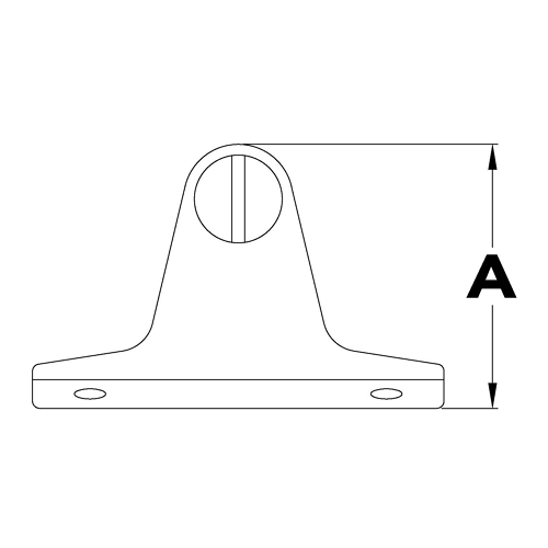 Angled Base Deck Hinges 2