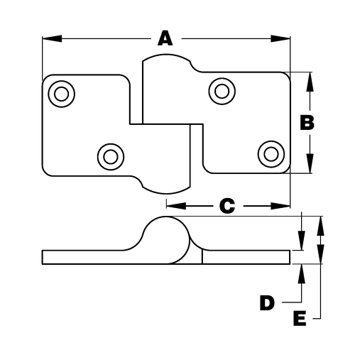 Take-Apart Motor Box Hinges 2