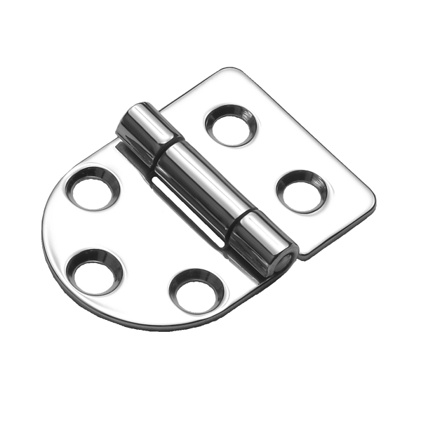1-11/16" Small Round Side Hinges, Top Pin