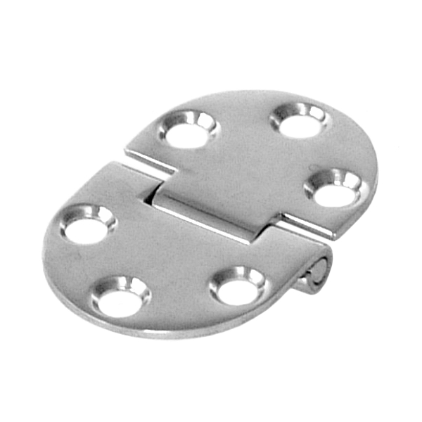 1-7/8" Round Side Hinges, Bottom Pin